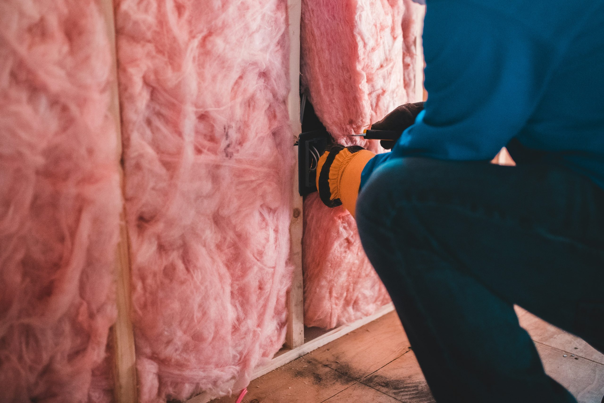 Bulk insulation acts to create an energy efficient internal space